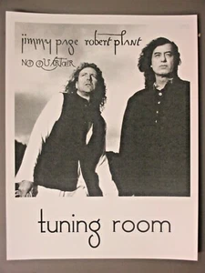 Page Plant Backstage Door Sign ! 8.5" X 11" Jimmy Page Robert Plant Led Zeppelin - Picture 1 of 1