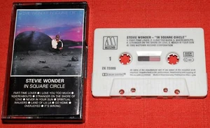 STEVIE WONDER - UK CASSETTE TAPE - IN SQUARE CIRCLE - Bild 1 von 4