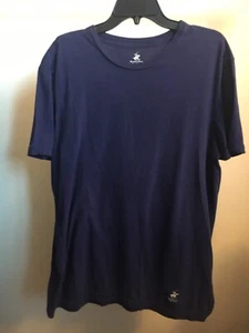 Men's XL Extra Large Beverly Hills Polo Club Blue Short Sleeve T-Shirt 1721 - Picture 1 of 9
