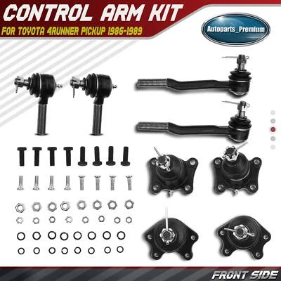 Конец внутреннего и внешнего анкерного стержня с шарниром для пикапа Toyota 4Runner 1986-1989 8 шт. - Изображение 1 из 4