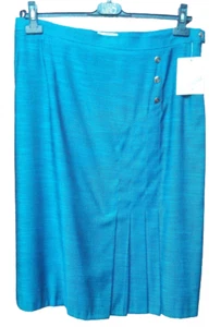 Klassischer Rock Elena Miro® 43 45 Blau Sommer Made in Italy Vintage - Bild 1 von 18
