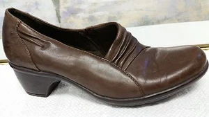 Clarks Schuhe Damengröße 7,5 M braun Leder - bequem - gepflegt - Bild 1 von 4