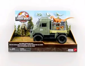 Jurassic World Legacy Collection Isla Sorna Dinosaur Expedition Pack by Mattel🆕 - Picture 1 of 7
