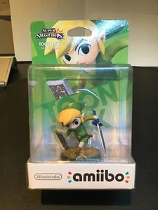 Nintendo Legend Zelda Wind Waker Amiibo Toon Link Wii U 3DS Weiß 1. Version - Bild 1 von 9