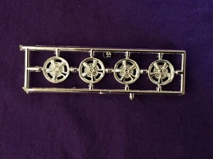1970 Firebird RALLY II WHEELS from 1:24 Model Kit 70 Pontiac Trans Am - Picture 1 of 7