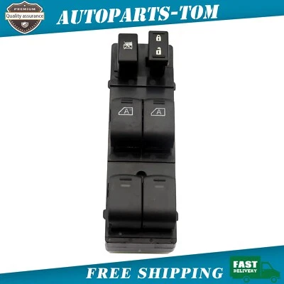 Front Left Side Power Window Switch For Nissan Murano SV Sport 4-Door 3.5L 2013 - Image 1 of 4
