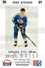 1986-87 Fredericton Express #24 Mike Stevens