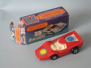 Lesney Matchbox Superfast Fandango Sun Label Red Body Bare Base Boxed 35 - Picture 1 of 3