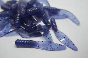 JASONS CRAPPIE FLOPPERS 2" 30 PACK CRAPPIE LURES JIGS                   JUNE BUG - Picture 1 of 1