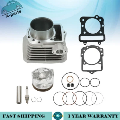 Kit de pistón cilindro motor aluminio fundido Kawasaki Bayou 300 1989-2004 Foto 1 de 4