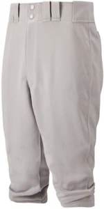 Pantaloni corti da baseball Mizuno MVP grigi ricamati giovani XS nuovi con etichette - Foto 1 di 12