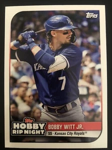 2024 Topps Hobby Rip Night Bobby Witt Jr. #32 - Royals - FREE SHIPPING 2 - Picture 1 of 2
