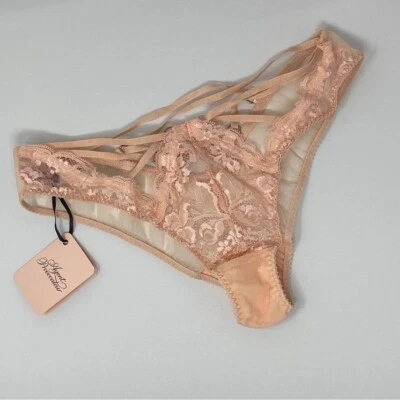Calzoncillo Agent Provocateur Essie Desnudo AP3 Mediano Nuevo con Etiquetas Foto 1 de 4