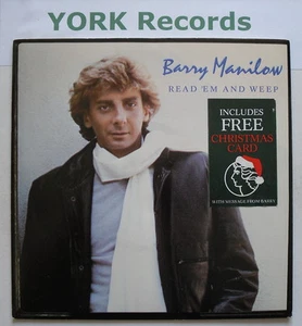 BARRY MANILOW - Read 'Em & Weep - Ex Con 7" Single - Picture 1 of 1