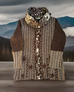 Moffi International L 42” Rund L 29” A 23” Wollmischung Pullover Wollmischung Kutte - Bild 1 von 8