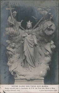 Religious Notre Dame des Trois Ave Maria Statue,Blois,France Sculpture Appfil Ri - Picture 1 of 2