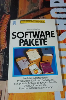 Bader Software Pakete (Buch Heyne 1986) Commodore 64 8bit - Bild 1 von 2