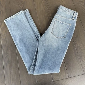 Favorite Daughter Womens Blue Jeans 28x34 The Valentina Super High Rise Bootcut - Picture 1 of 15