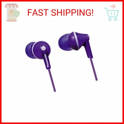 Auriculares Panasonic RP-HJE125-V, púrpura Foto 1 de 2