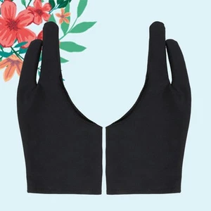 2 Pcs Anti-Mistouch-Handschuhe Männer Und Frauen Künstlerhandschuhe Skizzieren - Photo 1/11
