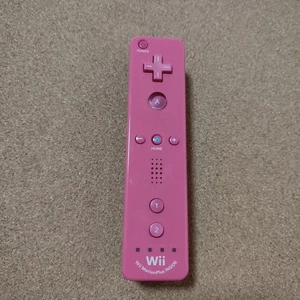 Nintendo Wii Remote Plus Pink for Wii and Wii U with MotionPlus - Picture 1 of 2