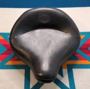 Harley FXRP Seat Leather Saddle FXR Police Sheriff Road King Fat Boy 18x18" VTG - Picture 1 of 15