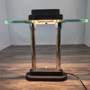 Vintage Postmodern Bankers Memphis Robert Sonneman George Kovacs Style Desk Lamp - Picture 1 of 24