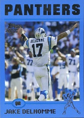 Jake Delhomme 2004 Topps Signature Editon BLUE Carolina Panthers 12/50 #6 - Image 1 of 2