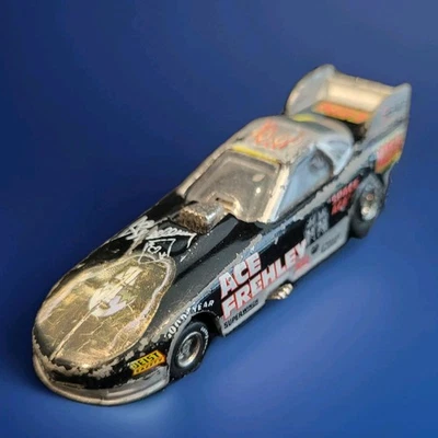 JOHNNY LIGHTNING KISS «КОСМИЧЕСКИЙ ТУЗ» ACE FREHLEY СМЕШНОЙ АВТОМОБИЛЬ ДРАГСТЕР ПОДЕРЖАННЫЙ СВОБОДНЫЙ  - Изображение 1 из 4