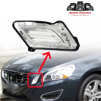 LH Front Bumper Daytime Running Light Fog Lamp 31278557 For 2011-2013 Volvo S60 - Imagem 1 de 4