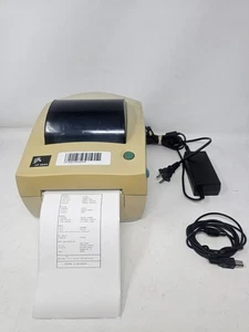 Zebra LP2844 Direct Thermal Label Printer USB WITH AC adapter  - Picture 1 of 15
