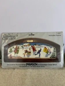 Paragon La Collezione Natale Kit Punto Croce 6367 Vacanze sul Ghiaccio - Foto 1 di 2
