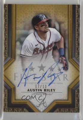 2023 Topps Five Star Auto Gold /10 Austin Riley #FSA-ARIL Auto - Image 1 of 2