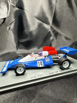 Spark S4799 BRM P201 #14 'Stanley' Belgium GP 1975 - Bob Evans 1/43 So Rare! USA - Image 1 of 4