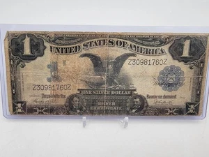 1899 $1 Black Eagle Silver Certficate. Lot.29 - Picture 1 of 6