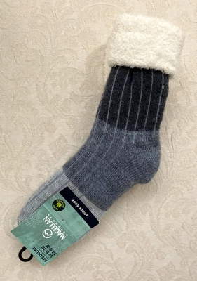 Magellan Outdoors Lodge Socks Medium Women's Size 6-10 Aloe Infused Gray NEW - Image 1 of 4