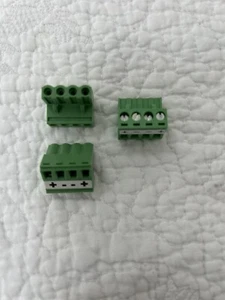 4 Pin / Pole - 5.08mm - Quick Speaker Connector - Terminal Block - Phoenix Plug - Picture 1 of 1