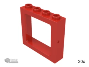 20x LEGO® Part 4033 - Window 1 x 4 x 3 Train - Hollow Studs - Bild 1 von 1