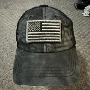 Condor Tactical Military Camo Gray USA Removable Patch Adjustable Hat Mesh - Picture 1 of 5
