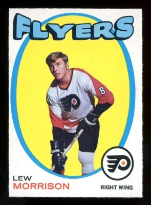 1971-72 OPC O PEE CHEE HOCKEY #89 Lew Morrison EX-NM PHILADELPHIA FLYERS Card - Image 1 of 2