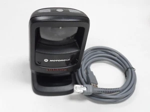 Zebra Motorola Symbol scanner vivavoce codici a barre DS9208 -SR nero con cavo USB - Foto 1 di 8