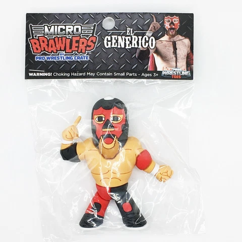 El Generico (Not Sami Zayn) Micro Brawler March 2020 Crate Exclusive Cover