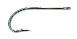 MUSTAD 34091-DT DURATIN OPEN EYE HOOK 34091D 100 PACK-PICK YOUR SIZE - Picture 1 of 2