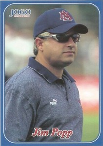 2003 JOGO CFL JIM POPP MONTREAL ALOUETTES #17 (MICHIGAN STATE SPARTANS)