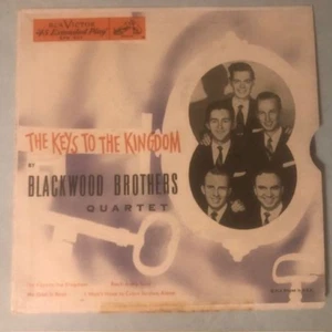 BLACKWOOD BROTHERS QUARTET - KEYS TO THE KINGDOM rare RCA 45 RPM EP record vinyl - Bild 1 von 4