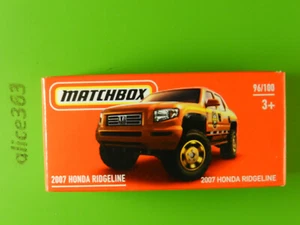 Power Grabs - Matchbox 2022 - 2007 Honda Ridgeline - 96 - Nuevo En OVP - Picture 1 of 1
