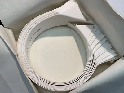 Men’s Linen Winged Collar Size 15.5” Vintage Box Of 10 - Image 1 of 4