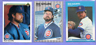 Rick Sutcliffe Lot Of 3     Chicago Cubs