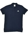 Adidas Mens Polo Shirt Medium Navy Blue Cotton Ps01