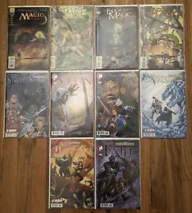 DUNGEONS & DRAGONS FORGOTTEN REALMS R.A SALVATORE & MAGIC THE GATHERING COMICS - Picture 1 of 6